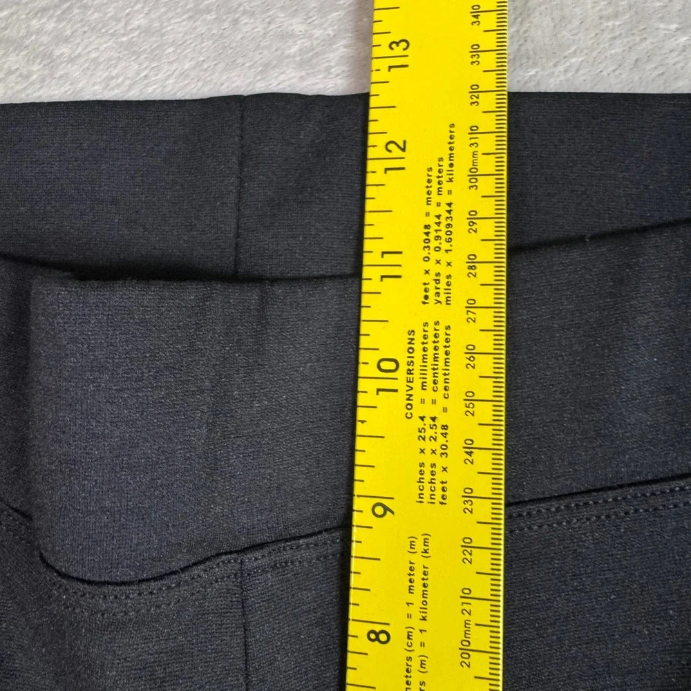 NWOT American Giant Ponte Slim Pant‎ 8 Tall Black Leggings Casual Athleisure